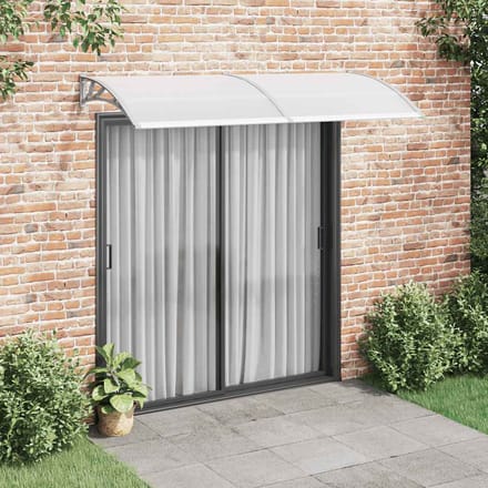vidaXL - Deurluifel - 240x100 - cm - PC - grijs