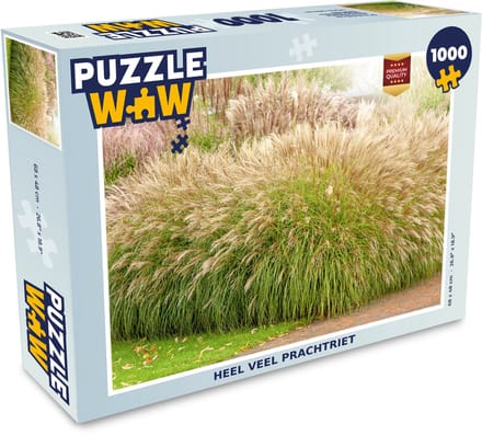 Puzzel Heel veel prachtriet - Legpuzzel - Puzzel 1000 stukjes volwassenen