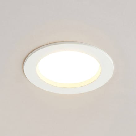 Arcchio LED inbouwlamp Milaine, Ø 10 cm, wit, dimbaar