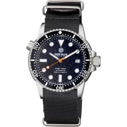 Deep Blue Diver 40 AUTOMATIC DIVER - DIVER40BLUESANDSTONEBLKNATO