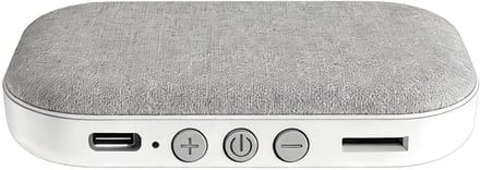 Kussenluidspreker - Slaap speaker - Ontspannen slapen - Botgeleiding technologie - 115 cm - Zwart
