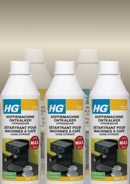 HG koffiemachine ontkalker- 3 stuks