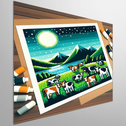 Kunstprint | Wanddecoratie | Dibond | 50 × 50 cm