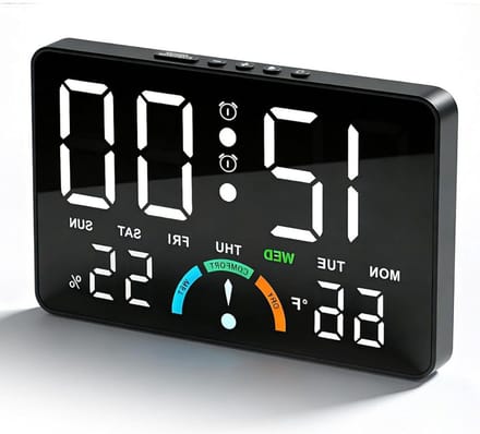 MKSS® Wekkerradio – Digitale Klokradio – Radio Wekker