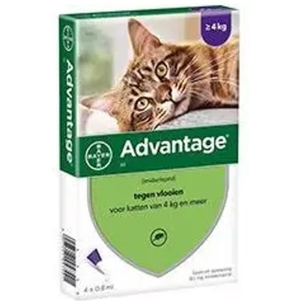 Advantix Antiparasitaire Vlooien Pipetten 4 Stuks