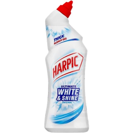 Harpic Wit & Glans Bleekmiddel Toiletreiniger - 750ML