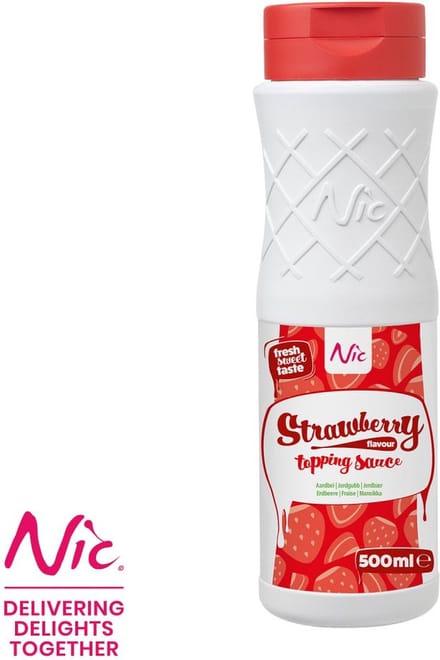 Frusco | Topping | Aardbeien | 500ml