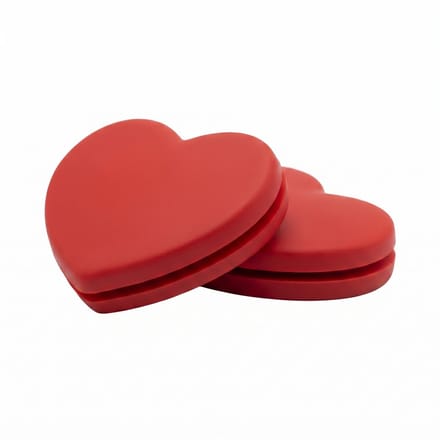 Tennisdemper - Demper - Hartje Rood - 2 stuks - ATHLIX