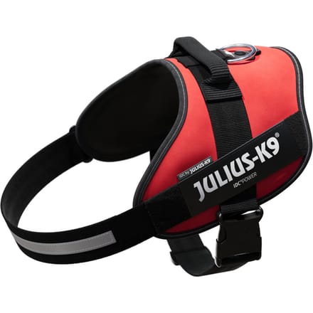 Julius-K9 Powertuigje IDC Rood Maat 2XL: borstomvang 82 - 115 cm