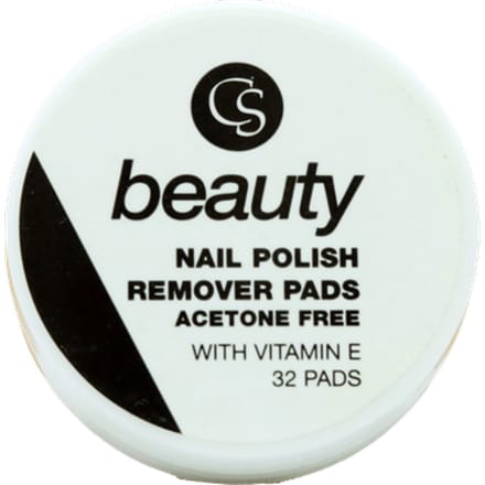 CS Beauty Nagellakremover Pads Zonder Aceton - 32 stuks