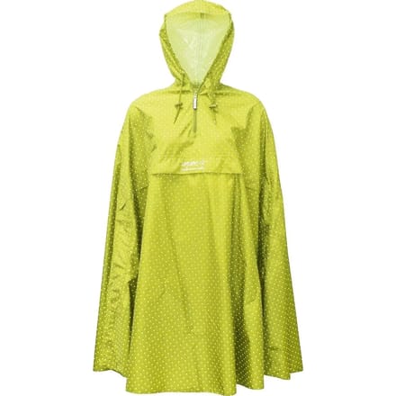 Pro-X Elements - Opbergbare regenponcho voor dames - Alena - Limoen - maat M/L