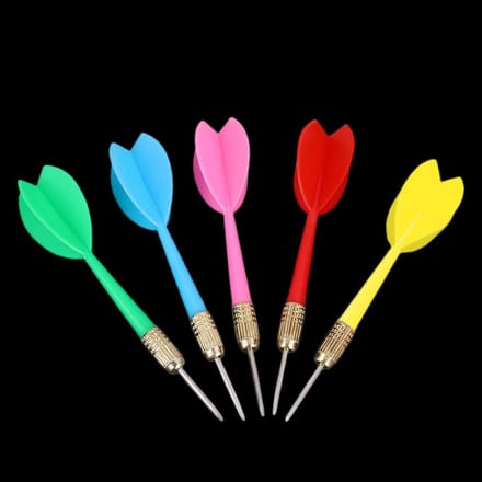 Dailygoods- Dartpijlen Set 15 Stuks - Ergonomische Grip - Hoge