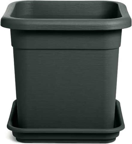 Elezza Decor Quadro Plantenbak L38 x B38 x H35 cm - Antraciet