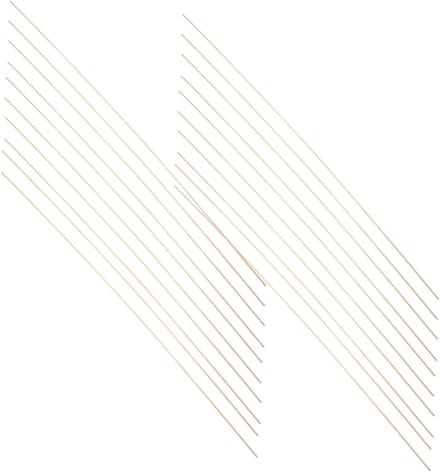 Bamboe Steunstokken - Vlieger Standaard - Vlieger Knutselen - Flexibele Constructie - 20 Stuks - Beige