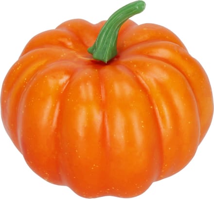 Springos Decoratieve Pompoen - Decoratie - Halloween - Oranje - 8,5 cm