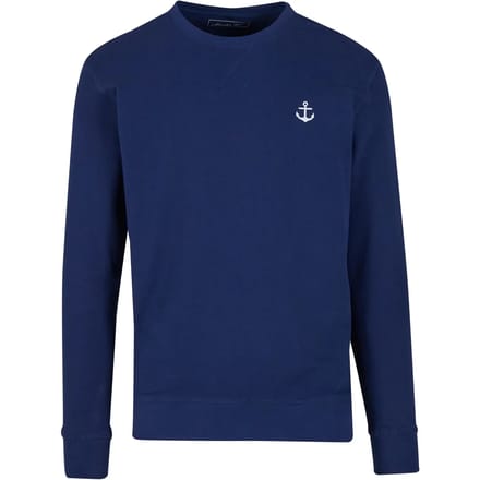 Mister Tee - Anchor Sign EMB Light Crewneck sweater/trui - M - Blauw