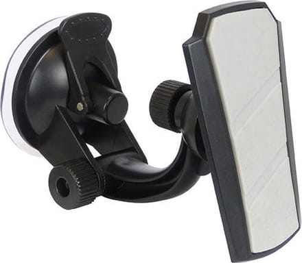 Carpoint Telefoonhouder  Zuignap 360° Zwart/grijs