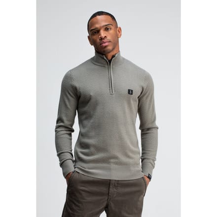 Butcher of Blue Structure Halfzip Granite Green Taglia: S | Dolcevita Outlet | Uomo | Verde