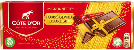 Chocolade cote d'or mignonnette lait 21x10gr