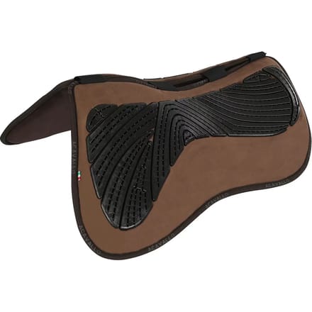 Zadelpad voor paard van suede Acavallo MF HPS CW-FS