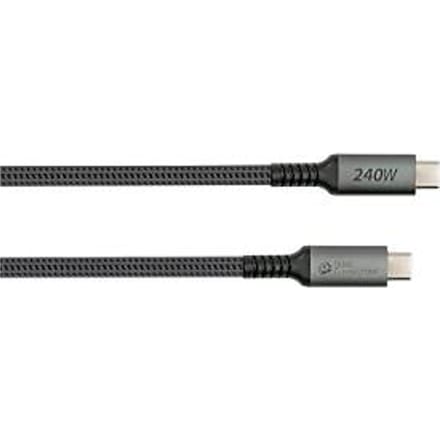 USB 2.0 oplaad-/datakabel Good Connections, USB-C naar USB-C, vermogen 240 W, tot 480 Mbit/s, lengte 2 m, zwart