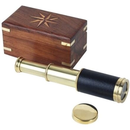 Manden en dozen Signes Grimalt Telescoop