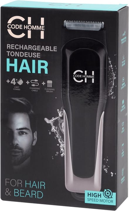 Code Homme -Tondeuse - oplaadbaar