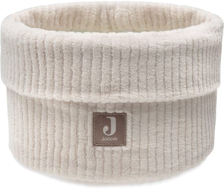Jollein Commode Mandje - 14x18cm - Cloudy Rib - Oatmeal