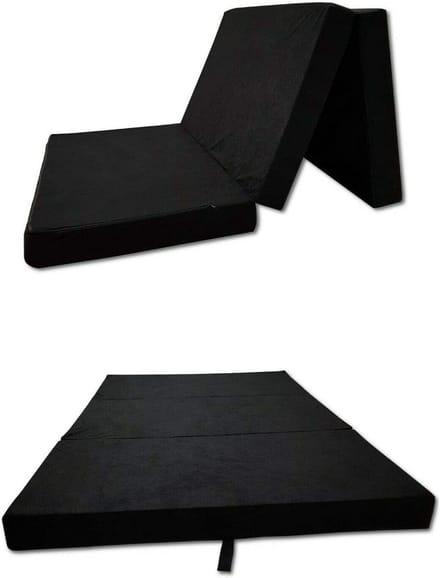 Opklapbaar Logeermatras 65x180x7 cm Reis- en Campingbed