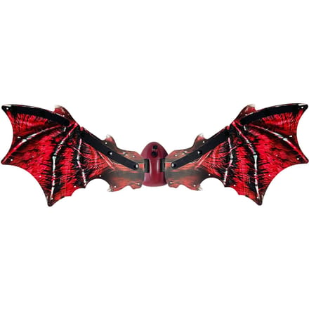 Ailes Costume ailes électriques accessoire pour enfants garçons bricolage assemblage avec effets sonores de lumière LED rouge