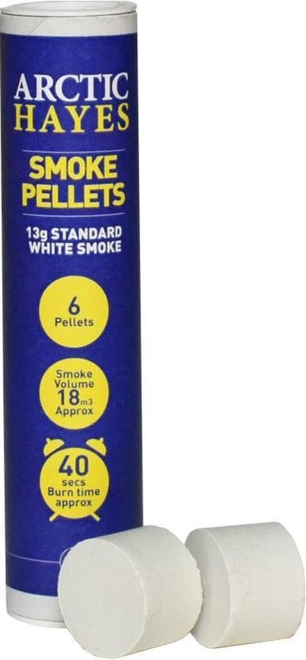 Rooktabletten 6 x 13 gram - 40 sec. witte rook