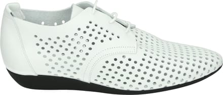 arche - ONYMHI - Dames veterschoenen - Kleur: Wit/beige - Maat: 39