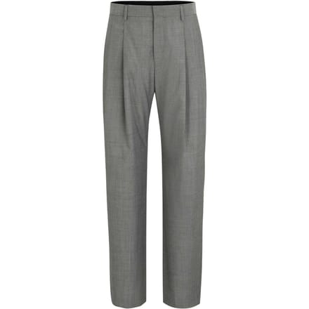 Boss Heren Getailleerde Broek (Zwart)