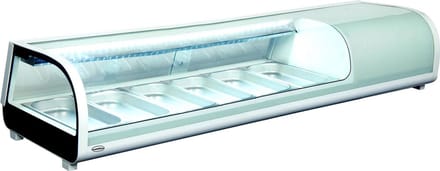 Combisteel Sushivitrine 62L
