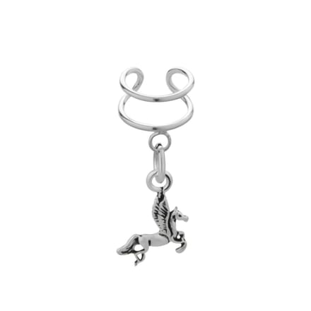 WeLoveSilver - Ear cuff - Pegasus hanger - 925 zilver - Vrouwen
