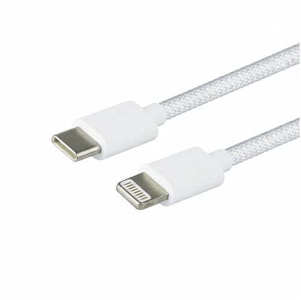 Kabel green mouse usb-c to lightning data woven 2m | 5 stuks