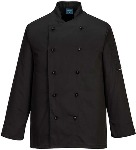 Portwest Somerset Koksjas C834 - Zwart - S