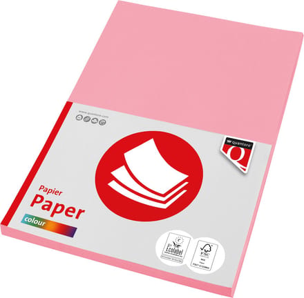 Kopieerpapier quantore col-100 a4 80gr roze | 10 stuks