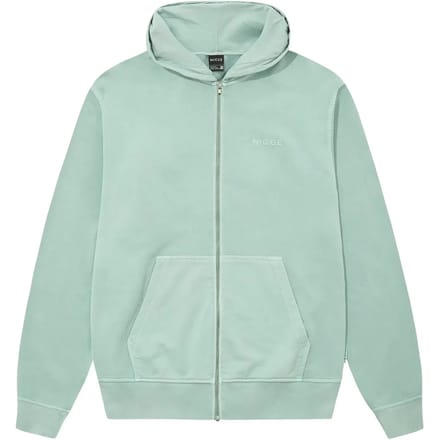 Hooded sweatshirt met rits Nicce Garment Dye