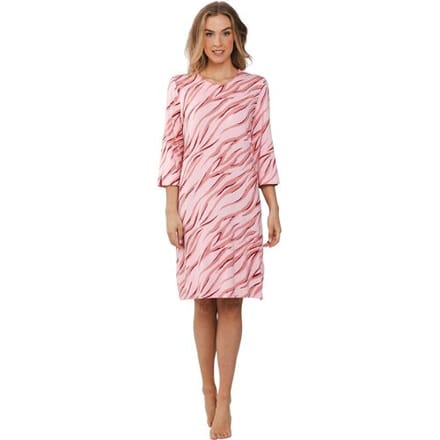 Dames Nachthemd Pastunette Premium - Blushed Safari - Ecovero Viscose - Maat 38