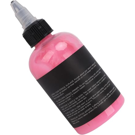 118 ml Tattoo Transfer Crème Roze Tattoo Stencil Transfer Gel Oplossing met Tuit Tattoo Stencil Zeep pink