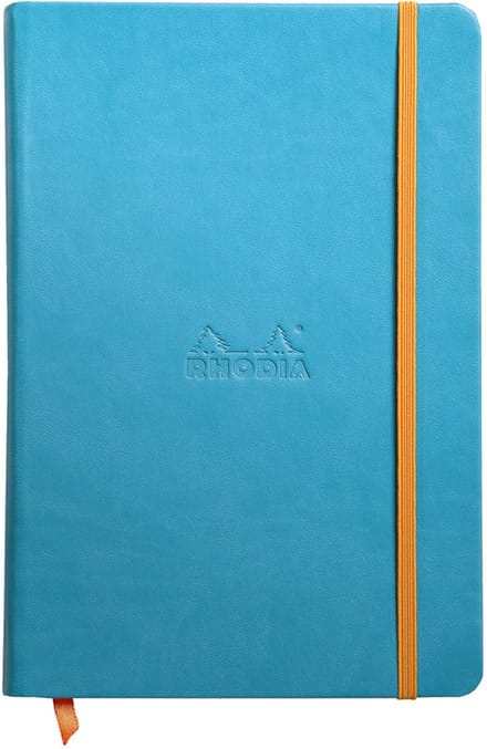 Rhodia 118748C schrijfblok & schrift A5 96 vel Blauw