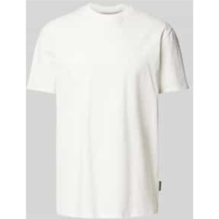 T-shirt met labeldetail
