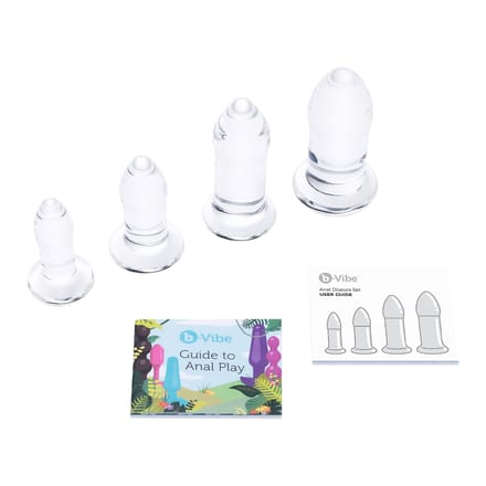'Anal Dilators Set', 4 delig, 8,3   11,6 cm