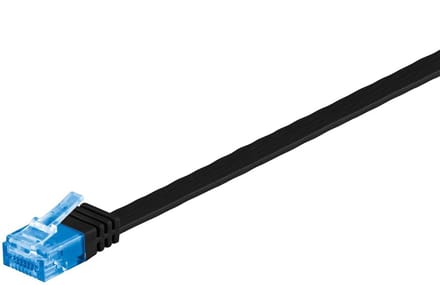 Wentronic CAT6A Netwerkkabel - RJ45 - Zwart - 3 m