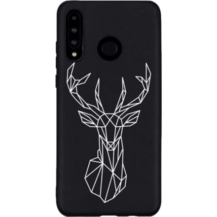 Mocaa Huawei P30 Lite Hoesje Elk Zwart