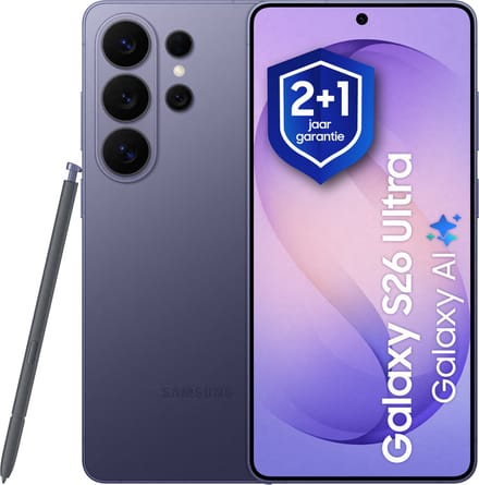 Samsung Galaxy S26 Ultra - Smartphone - 1TB - Cobalt Violet + 1 jaar extra garantie