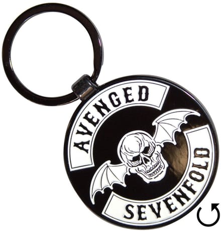 Avenged Sevenfold - Deathbat Crest - Sleutelhanger