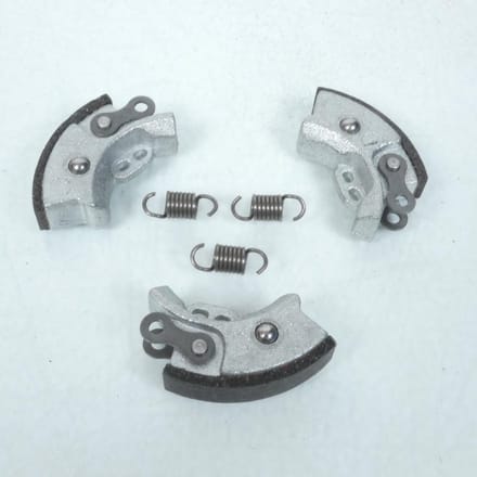 set koppelingsschoenen Ferodo voor bromfiets Piaggio 50 Ciao lichtmetalen velg