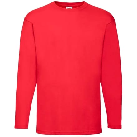 Longsleeve T-shirt Fruit of the Loom Valueweight